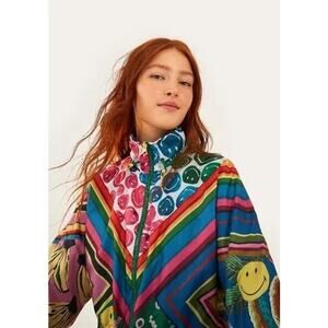 Farm Rio X Smiley Windbreaker